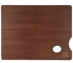 Paleta rectangular de madera barnizada Talens 29x37cm