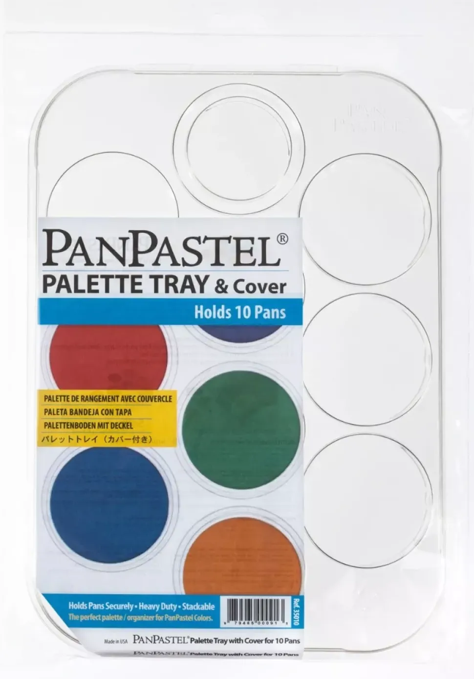 Paleta vacía para 10 pasteles PanPastel 9ml