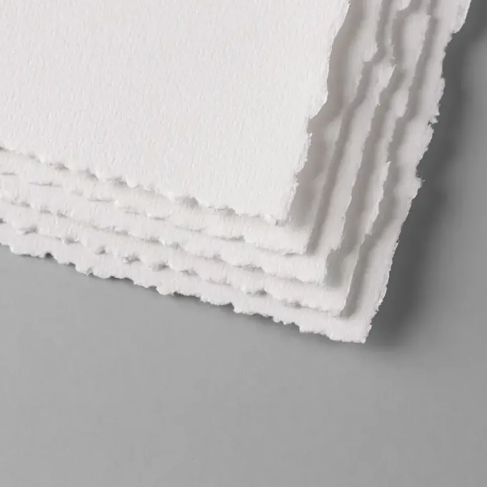 Papel acuarela grano fino blanco Fontaine Clairefontaine 56x76cm 300gr/m²