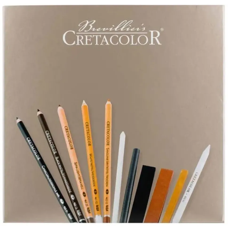 Passion Box - Set para dibujar y esbozar 25 piezas Cretacolor