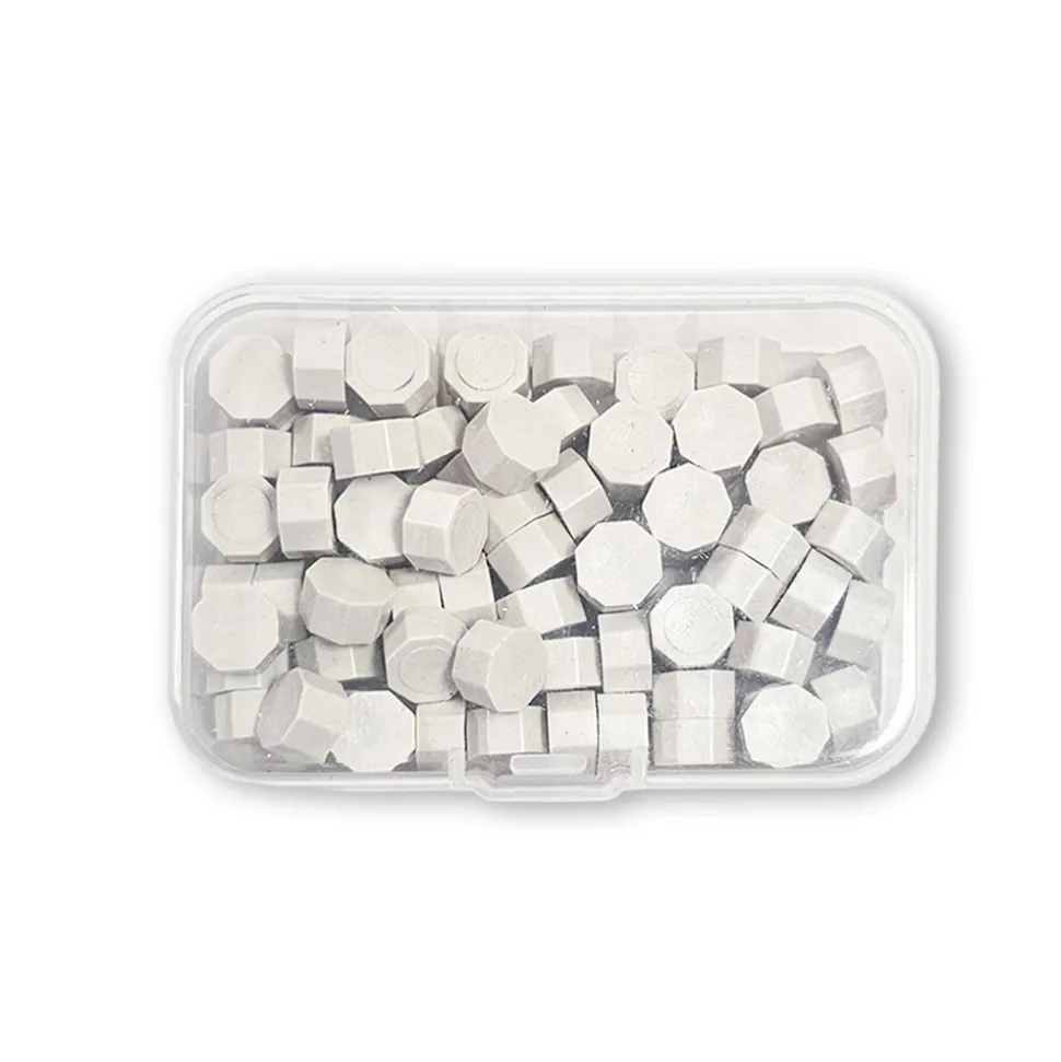 Perlas de lacre Blanco Mate Wax and Seals Stamperia