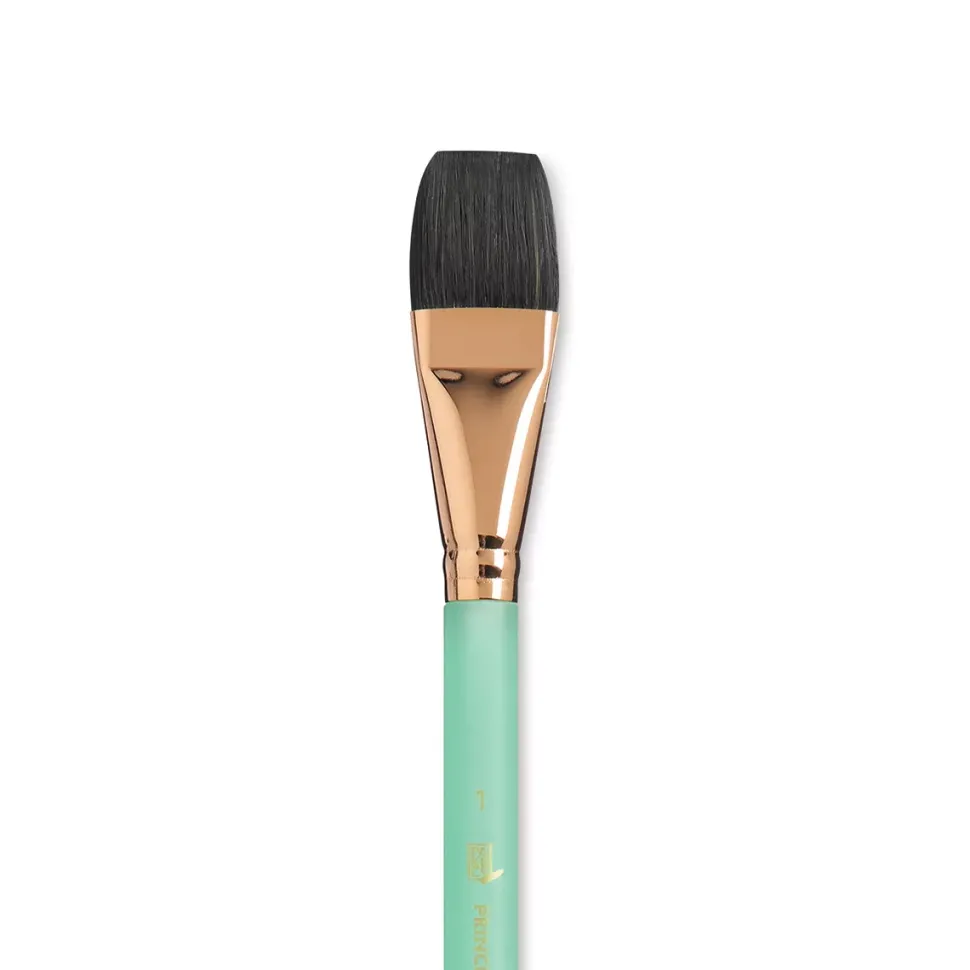 Pincel 4750 Aquarelle Plano Mango Corto Neptune Princeton