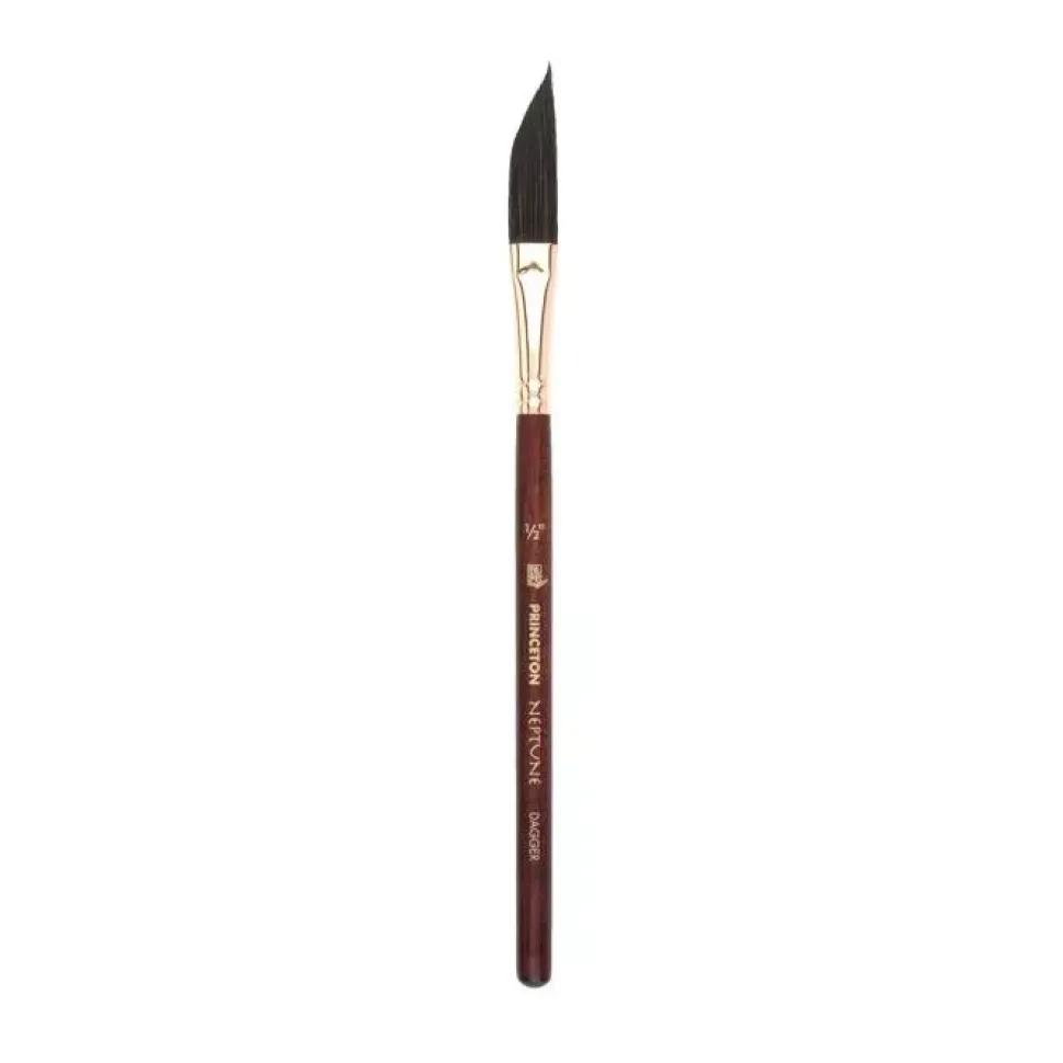 Pincel 4750 Biselado Mango Corto Neptune Princeton