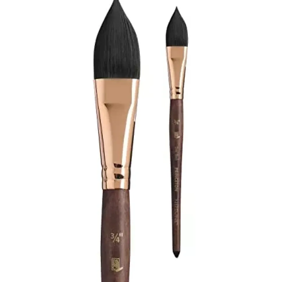 Pincel 4750 Lengua de Gato Mango Corto Neptune Princeton