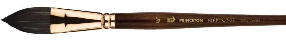 Pincel 4750 Lengua de Gato Mango Corto Neptune Princeton