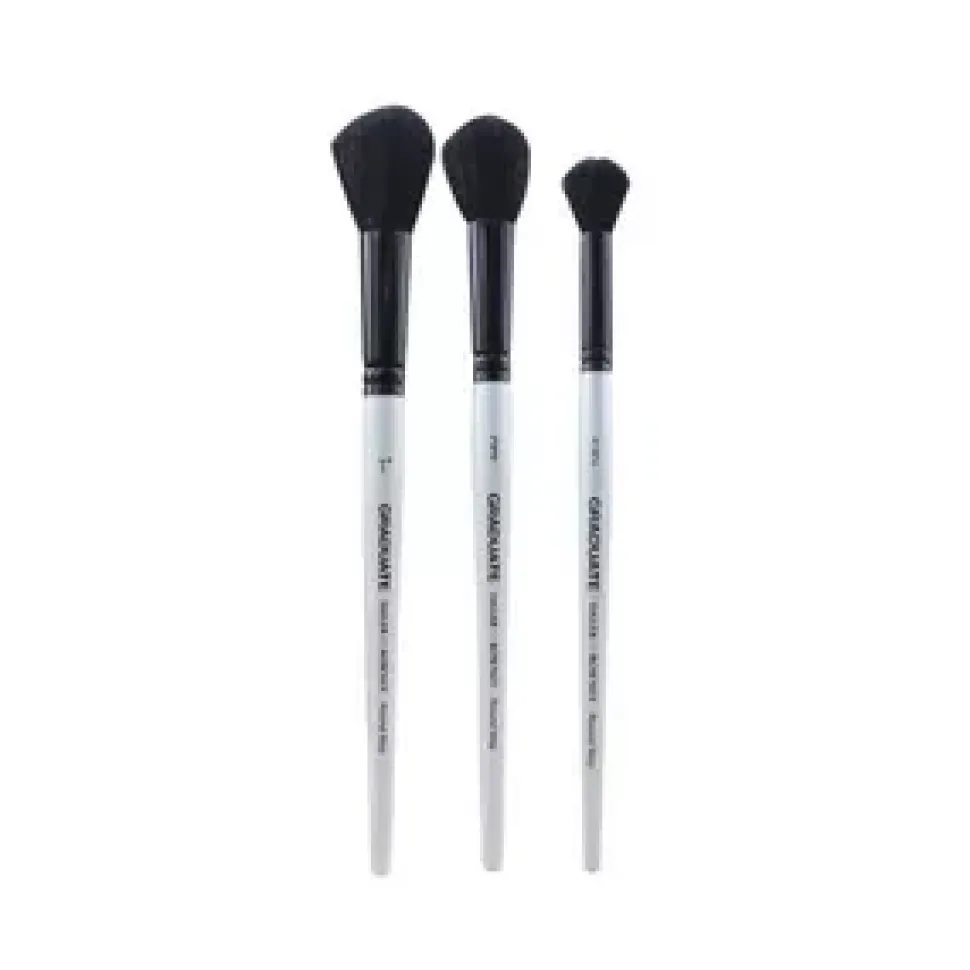 Pincel Cabra Negra Mango Corto Graduate Daler-Rowney 3/4"