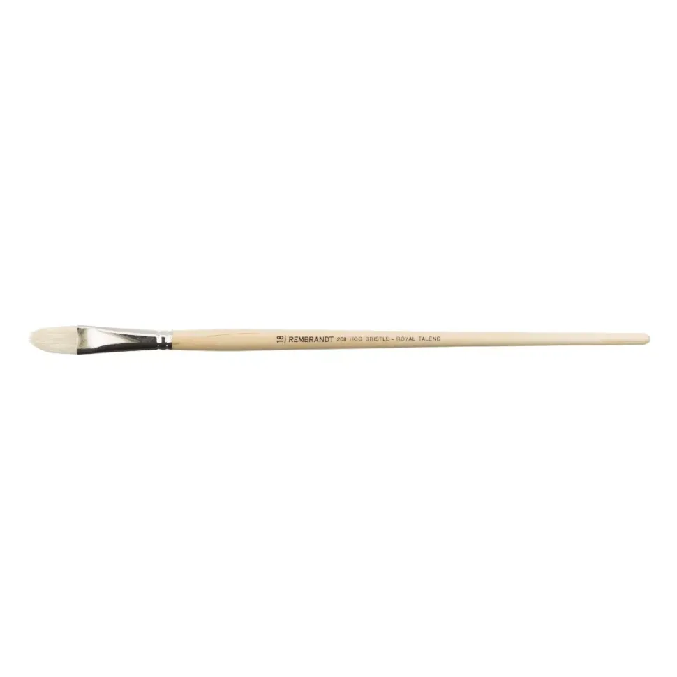 Pincel Cerda Lengua de Gato Mango Largo Serie 208 Rembrandt