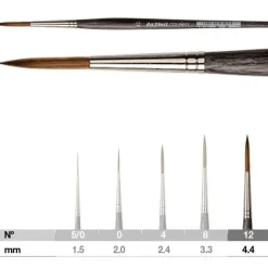 Pincel delineador afilado acuarela Colineo 1222 Da Vinci