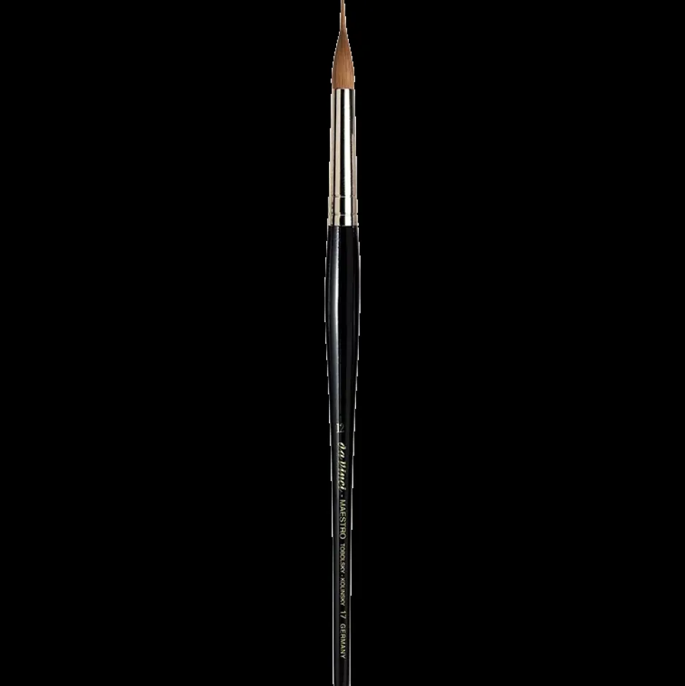 Pincel delineador extra largo acuarela Kolinsky Maestro 17 Da Vinci