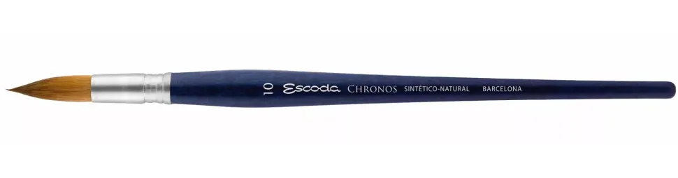 Pincel natural redondo pluma Toray-R-Mix Chronos 1355 Escoda
