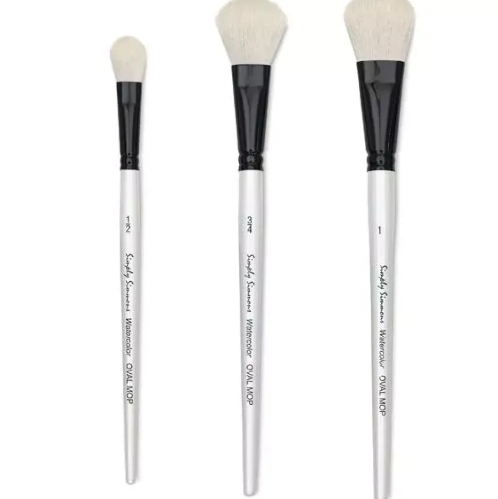 Pincel Oval Cabra Blanca Graduate Daler-Rowney