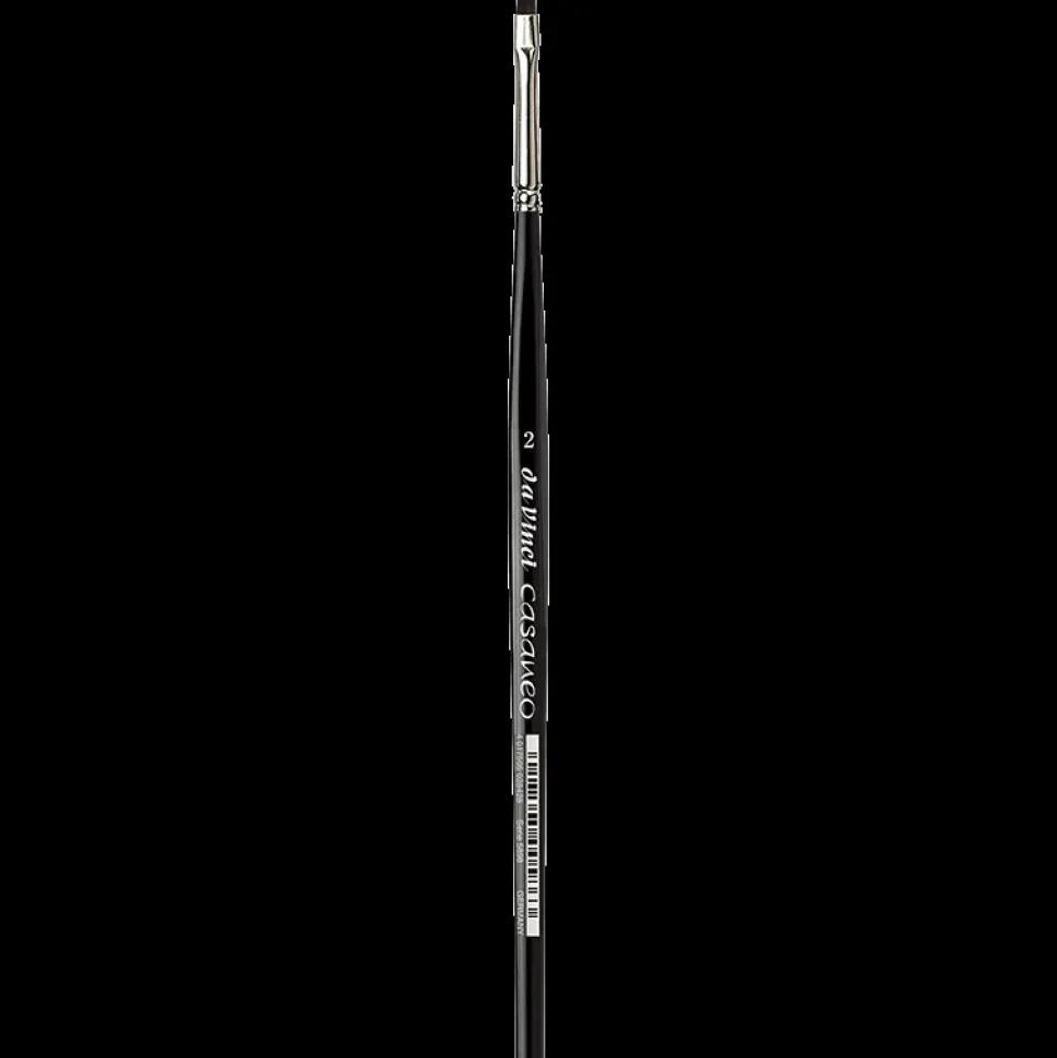 Pincel plano acuarela Casaneo 5898 Da Vinci