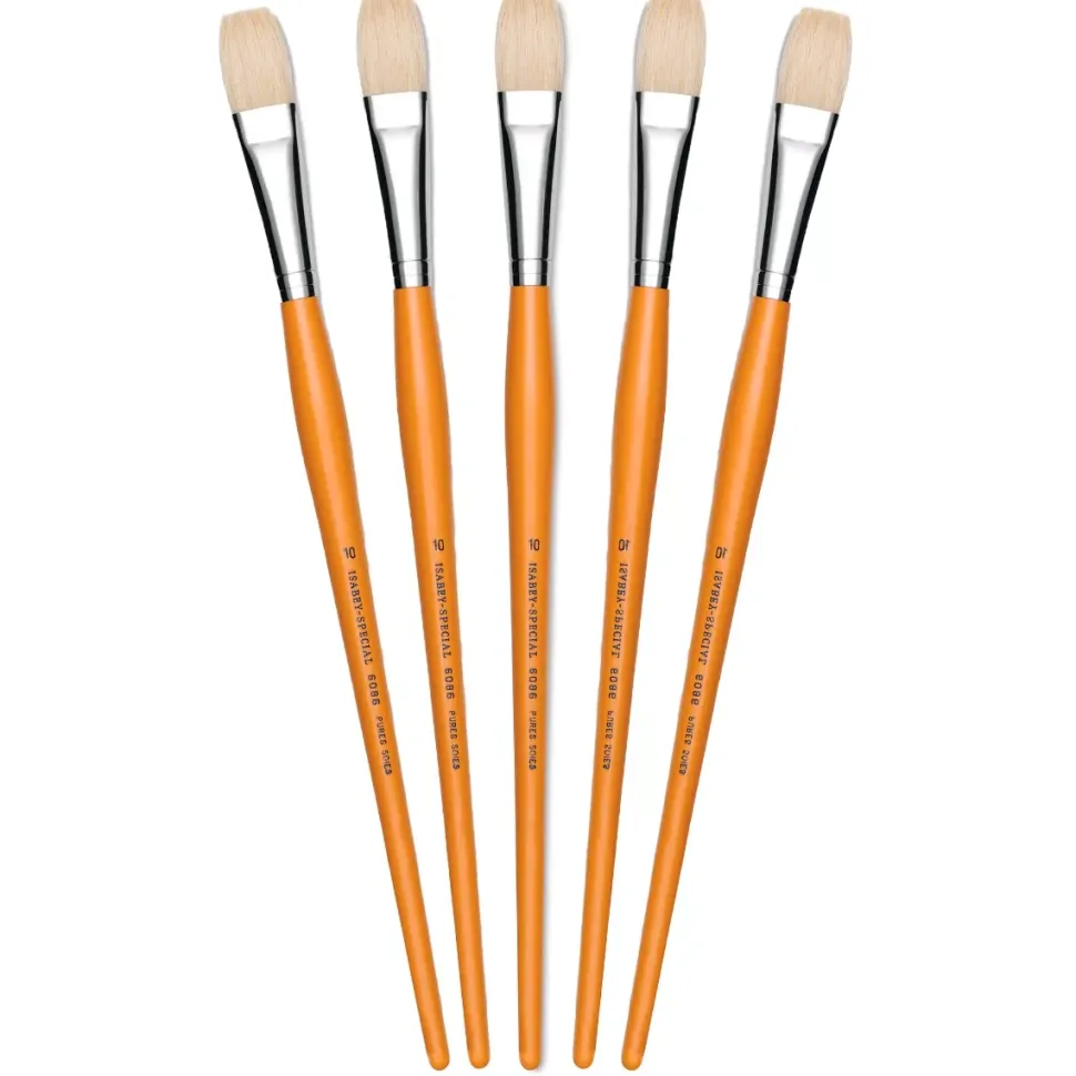 Pincel plano especial Serie 6086 Isabey