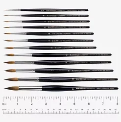Pincel puntiagudo extra largo acuarela Kolinsky Maestro 35 Da Vinci