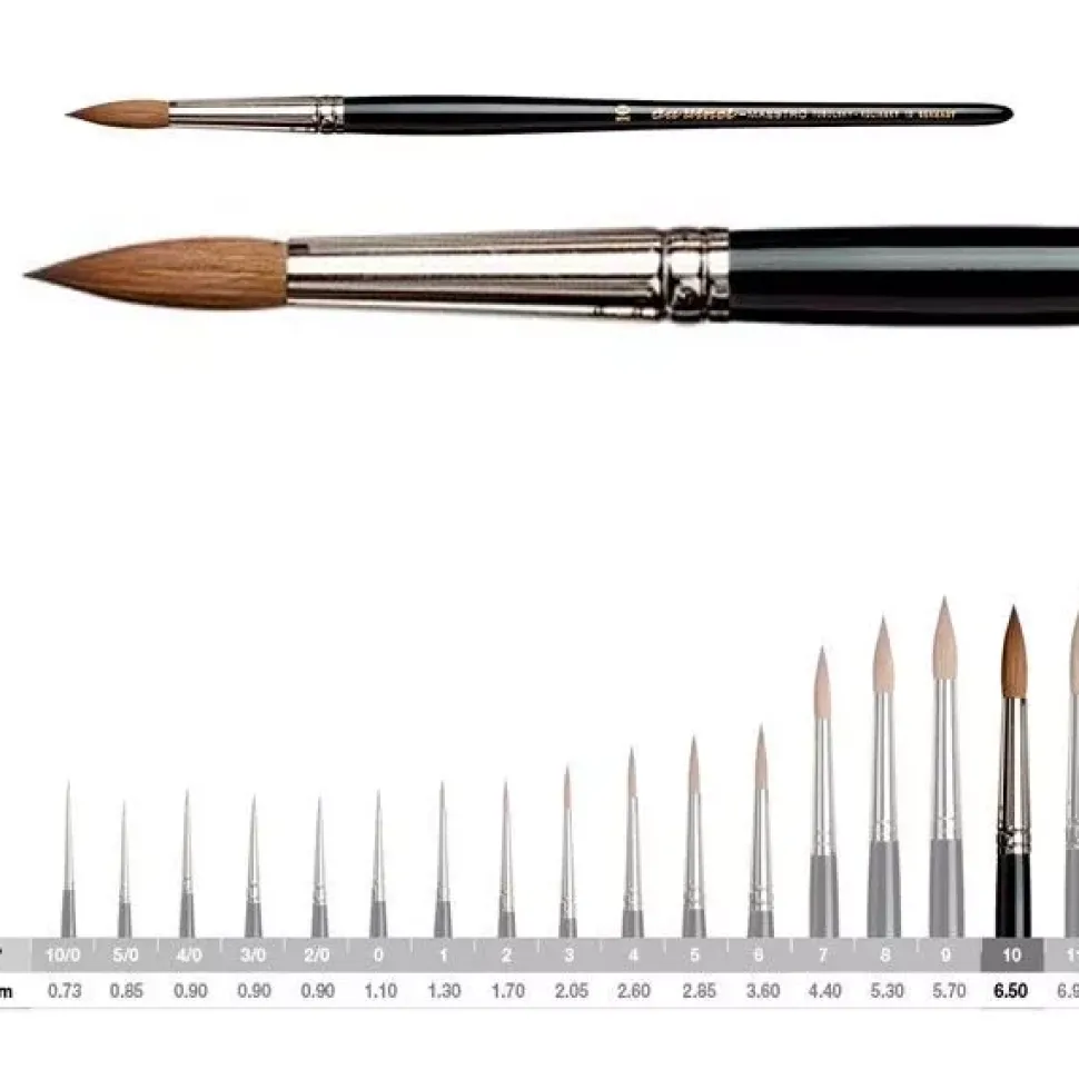 Pincel redondo acuarela Maestro 10 Da Vinci