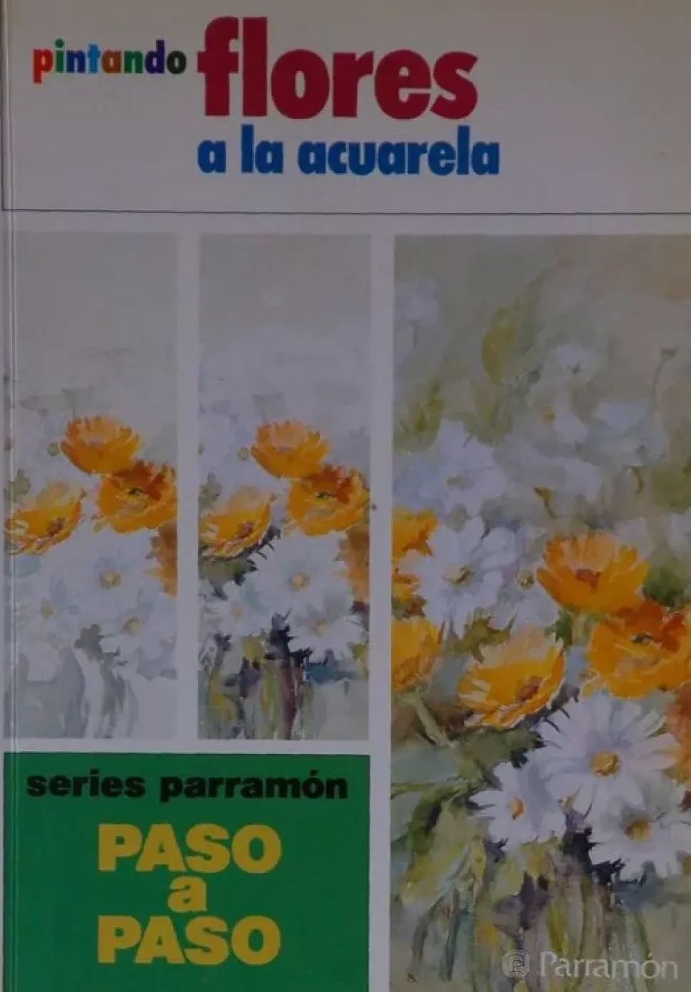Pintando flores a la acuarela
