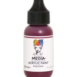 Pintura Acrílica Fuchsia Dina Wakley Media Ranger 29ml