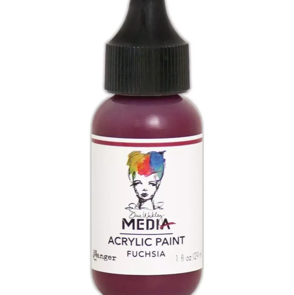 Pintura Acrílica Fuchsia Dina Wakley Media Ranger 29ml