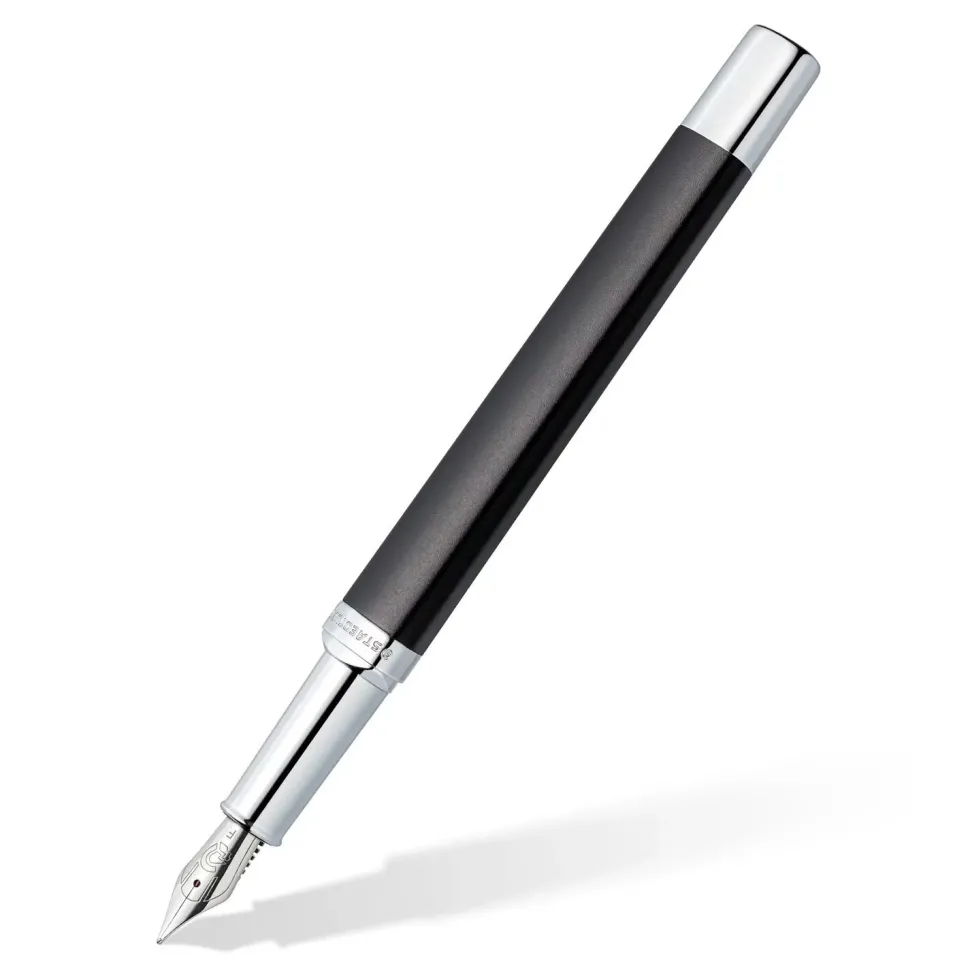Pluma estilográfica Antracita F Staedtler