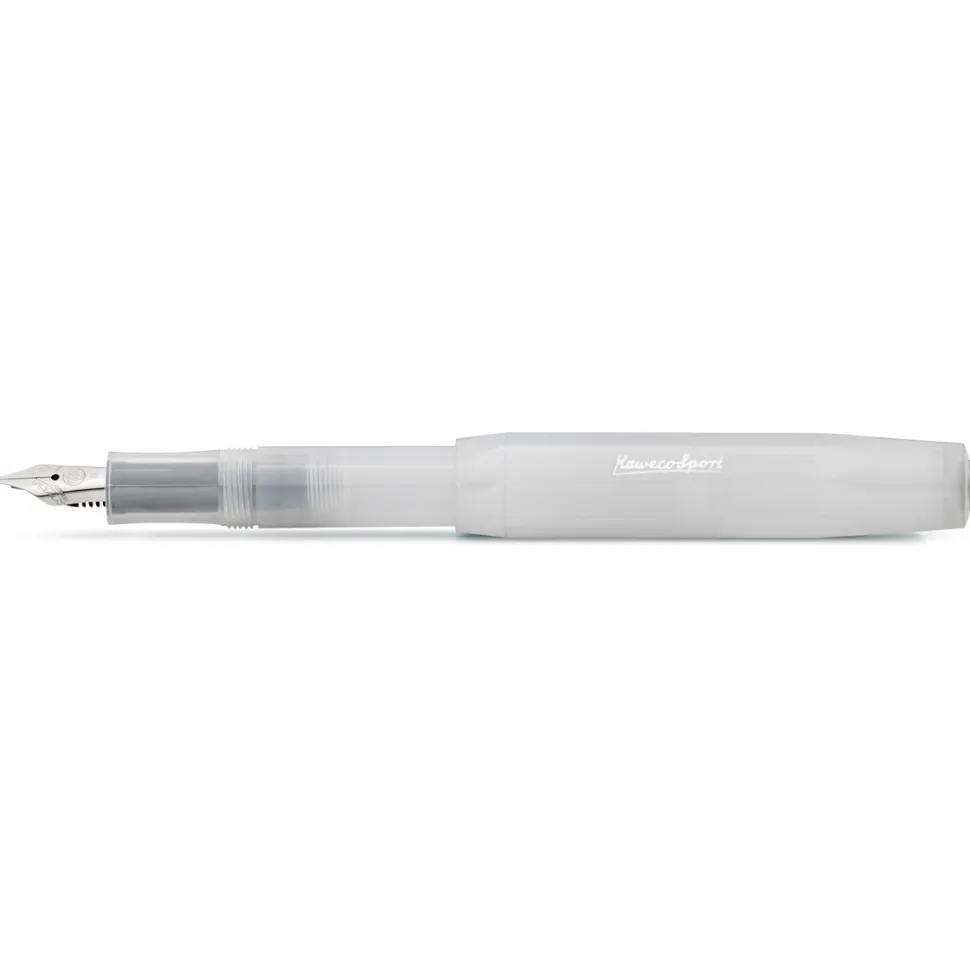 Pluma estilográfica coco natural Frosted Sport Kaweco