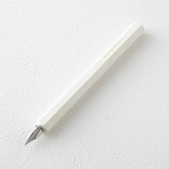 Pluma estilográfica Dip Pen Blanca MD Paper