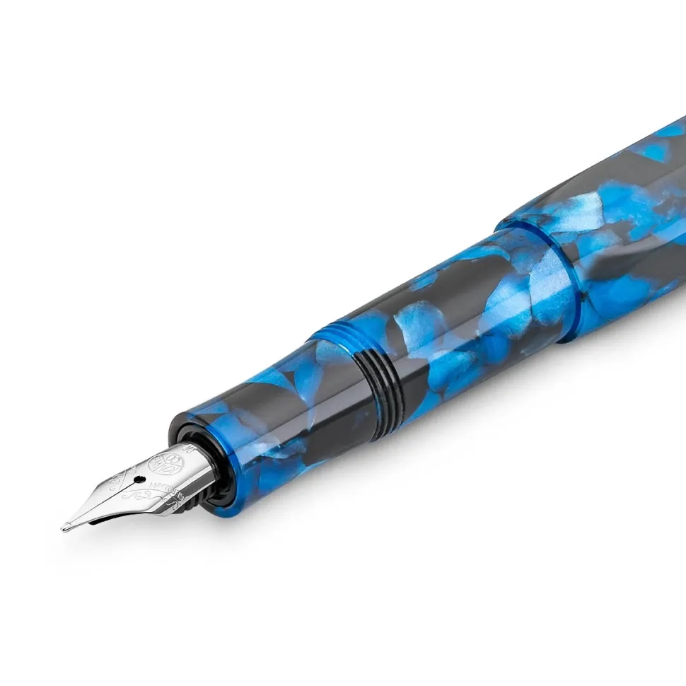 Pluma estilográfica fuente Azul Pebble Art Sport Kaweco