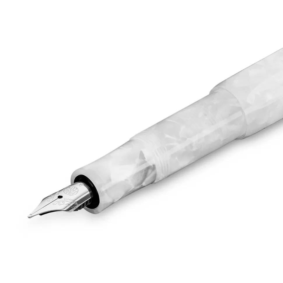 Pluma estilográfica fuente blanco mineral Art Sport Kaweco