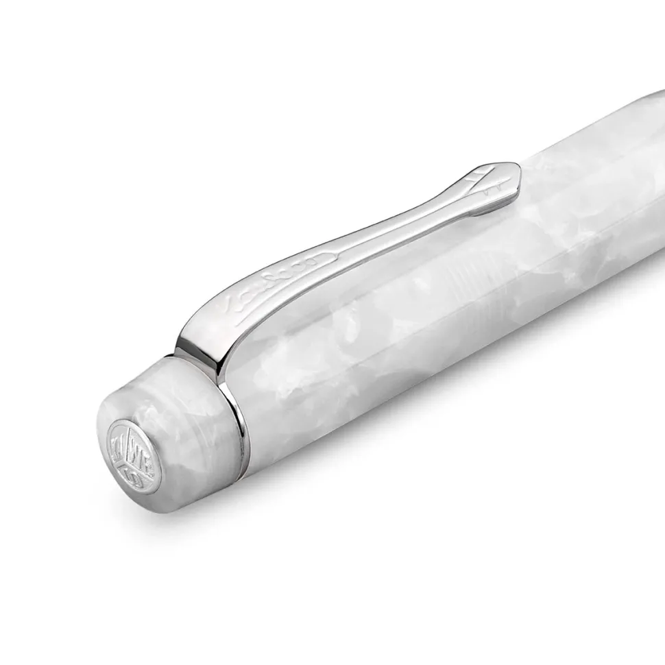 Pluma estilográfica fuente blanco mineral Art Sport Kaweco