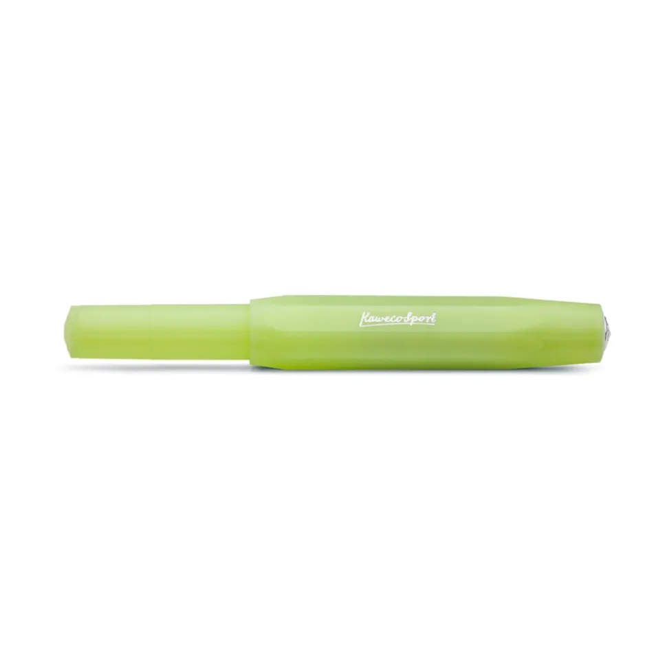Pluma estilográfica lima Frosted Sport Kaweco