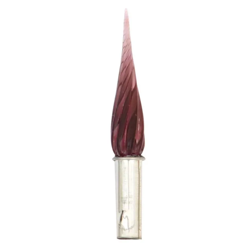 Plumilla de cristal de murano Amatista