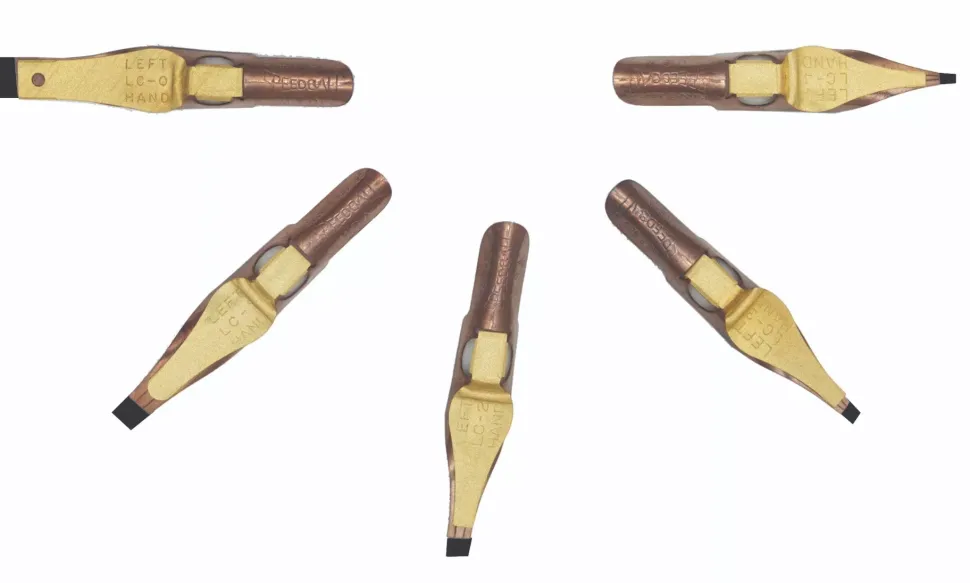 Plumillas planas Serie C Speedball