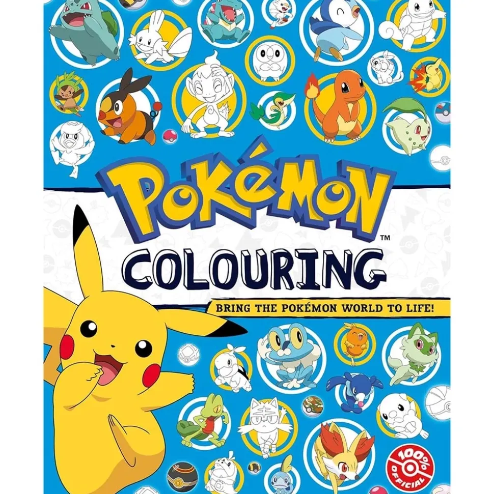 Pokemon colouring bring the Pokémon world to life