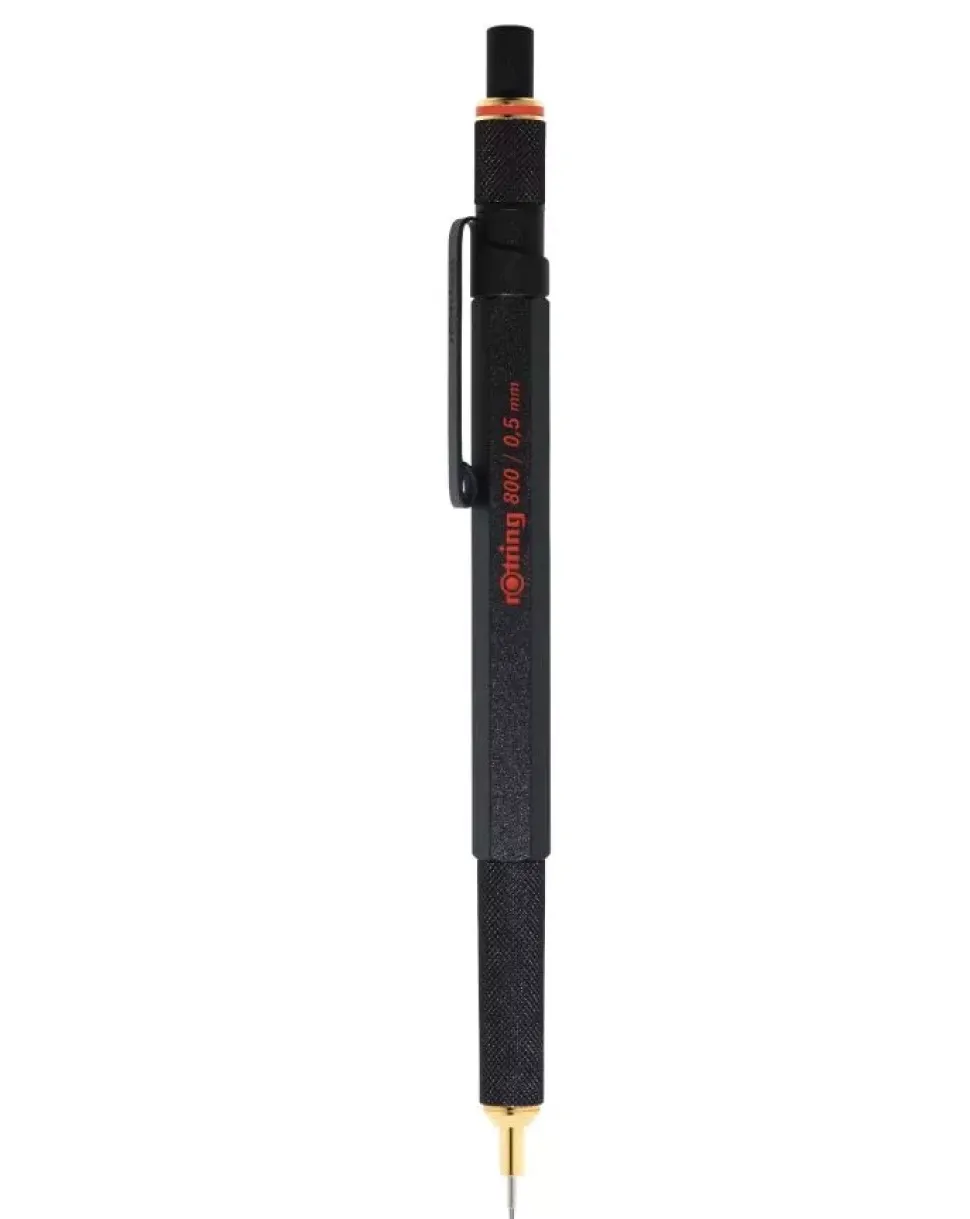 Portaminas negro 800 Rotring 0,5mm
