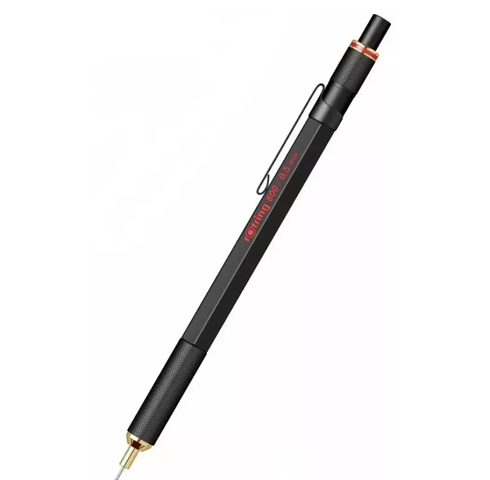 Portaminas negro 800 Rotring 0,5mm