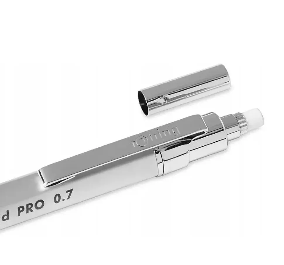 Portaminas plata Rapid Pro Rotring 0,7mm