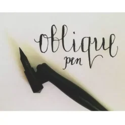 Portaplumillas en codo u oblicuo