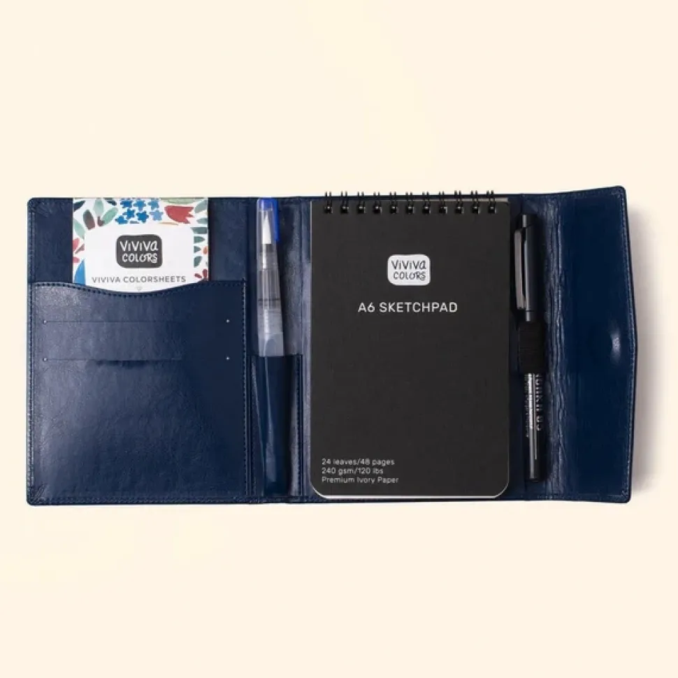 Recambio bloc dibujo para kit de acuarela para viaje A6
