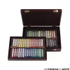 Rembrandt 60 pasteles suaves, caja madera de lujo selección 300H60L