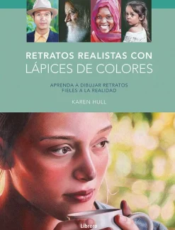 Retratos realistas con lápices de colores