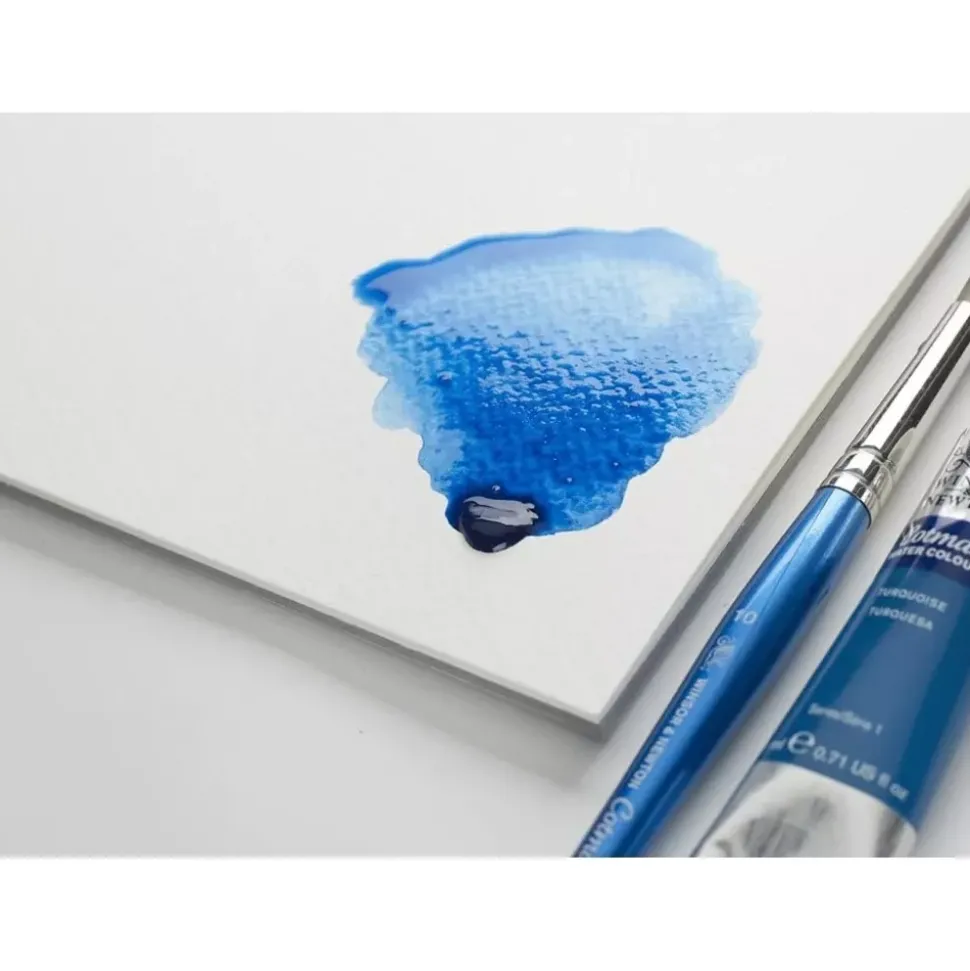 Rollo de papel acuarela 25% algodón grano fino Winsor & Newton 150x1000cm 300g/m²