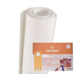 Rollo Papel Dibujo Basik Satinado Canson 1,4x20m 150g/m²