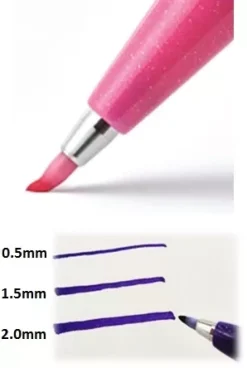 Rotulador Brush Sign Pen Grey Blue Pentel