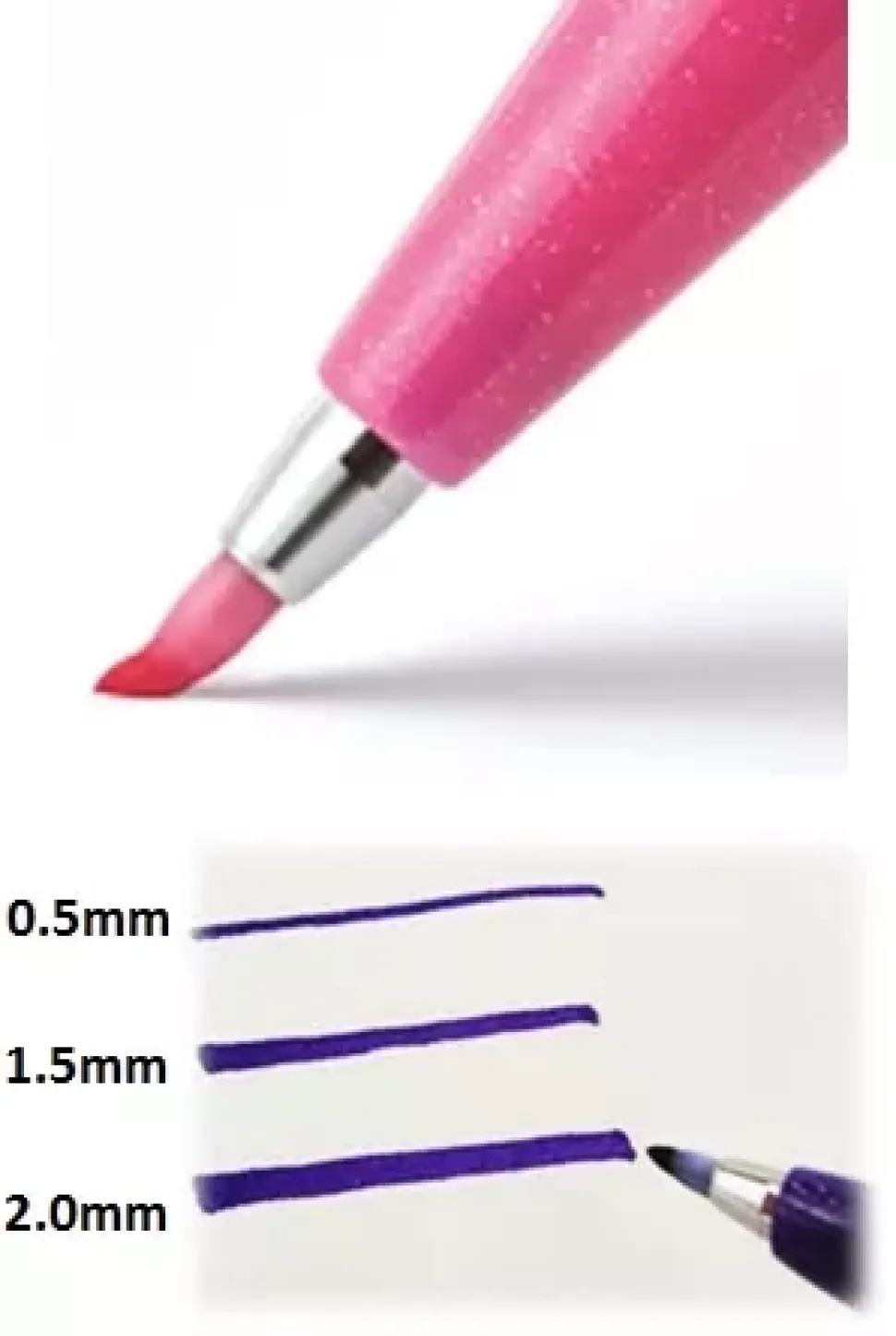 Rotulador Brush Sign Pen Pink Purple Pentel