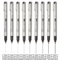 Rotulador calibrado Negro Copic Multiliner SP Punta Pincel BS