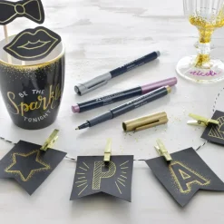 Rotulador Metálico Asphalt Cowboy Metallics Faber-Castell