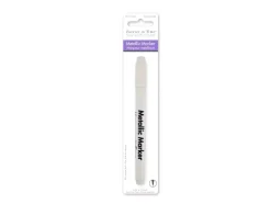 Rotulador Metálico Extra Fino Blanco Multicraft