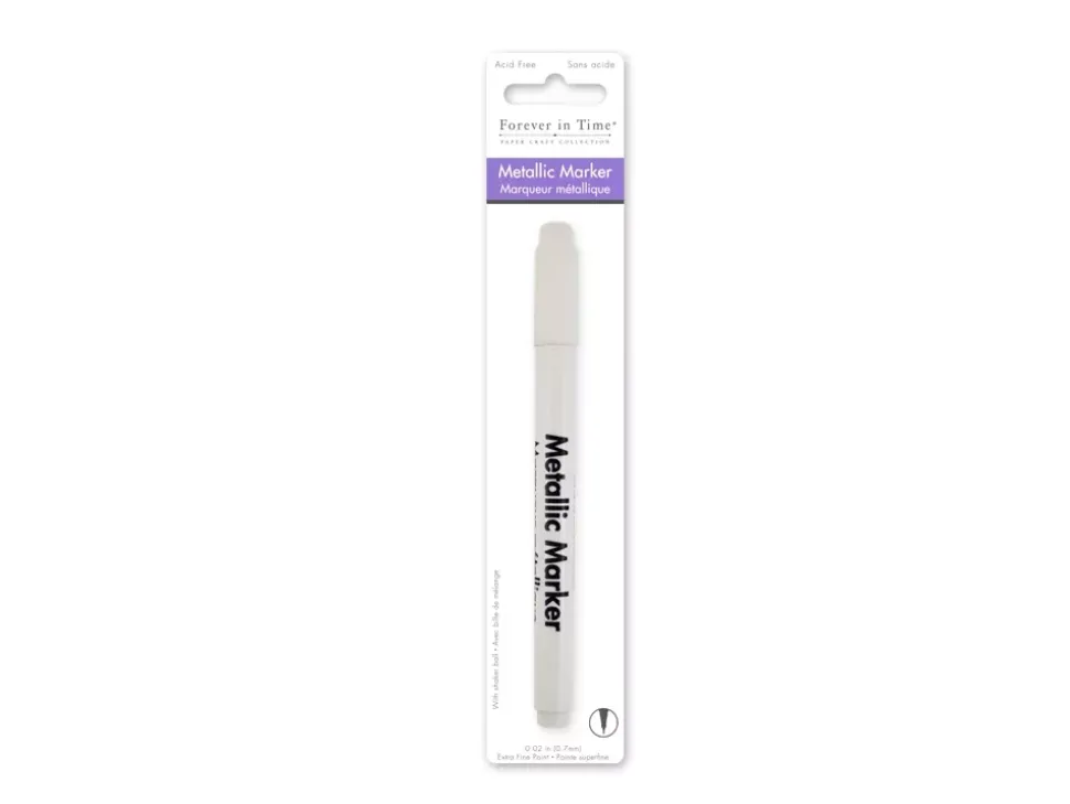 Rotulador Metálico Extra Fino Blanco Multicraft