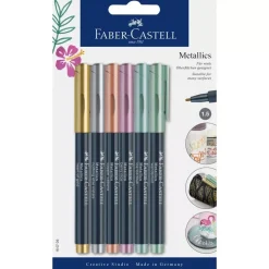 Rotulador Metálico Heart of Gold Faber-Castell