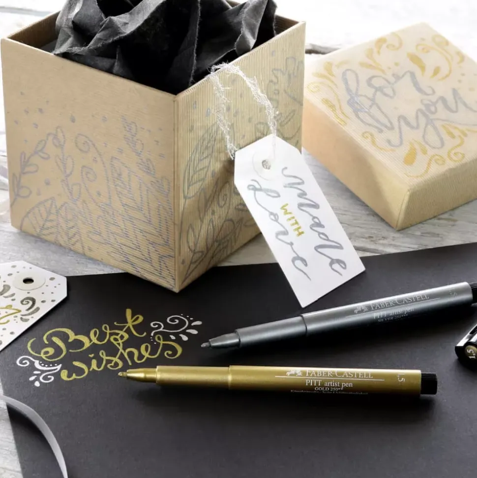 Rotulador Metálico Heart of Gold Faber-Castell