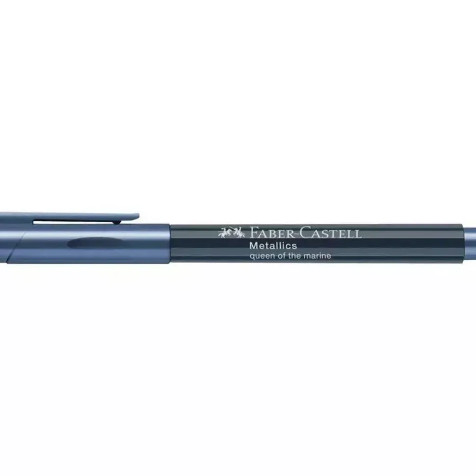 Rotulador Metálico Queen of the Marine Metallics Faber-Castell